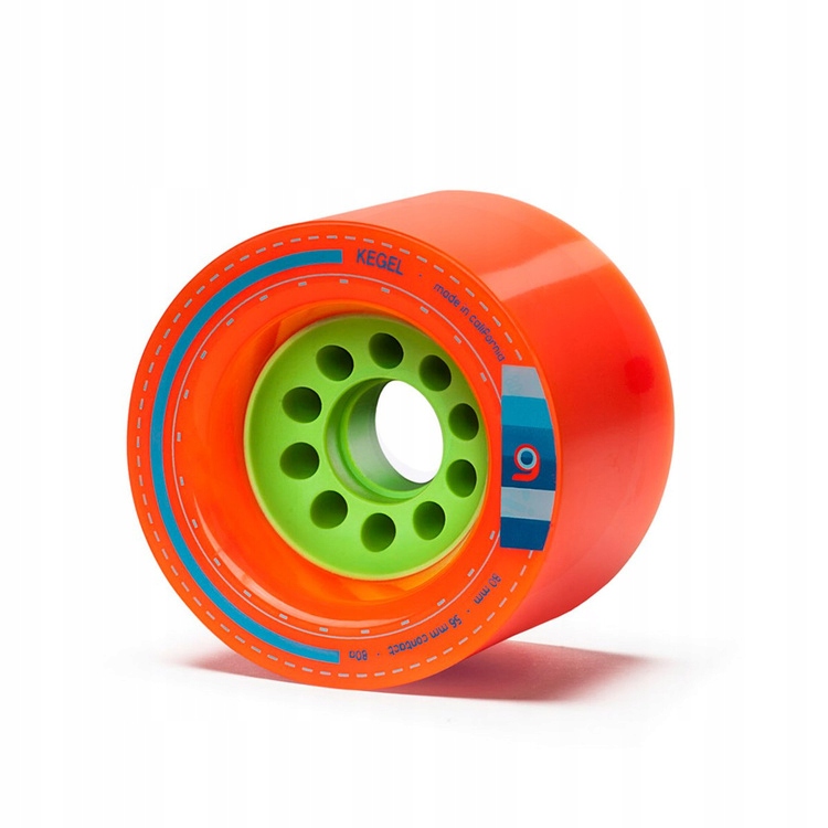 Kola pro longboard Orangatang Kegel Wheels Oranžová 80 mm 80A