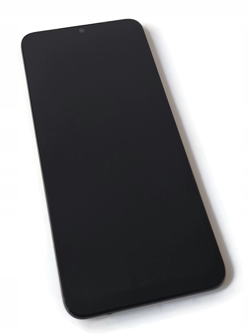 Org LCD displej originální obrazovka s rámečkem pro Motorola E13 XT2345 černá