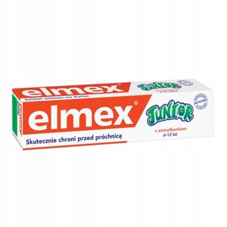 

Elmex Pasta Dla Dzieci Junior 6-12LAT 75ML