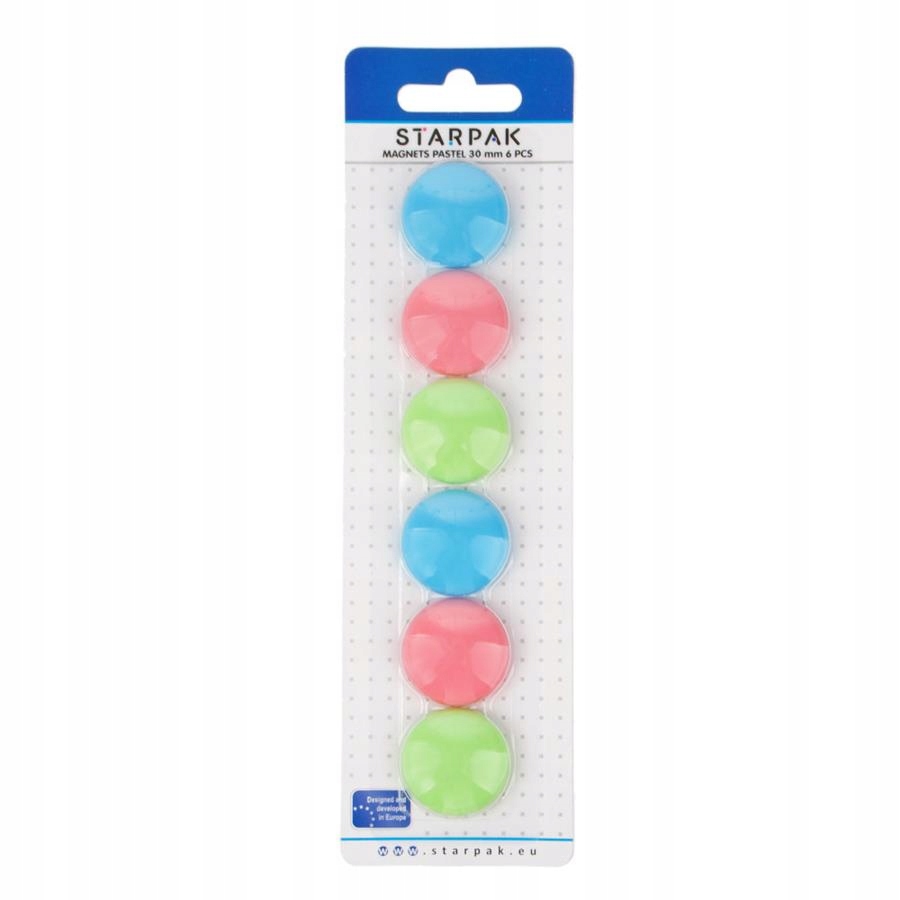 

Magnesy Pastelowe zestaw 6 szt
