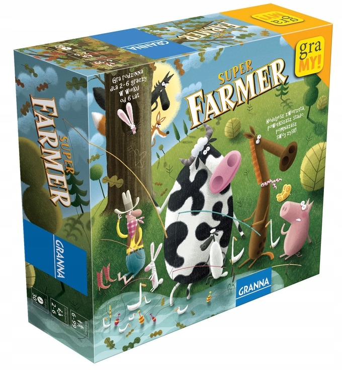 Gra planszowa Granna Farmer z Rancha