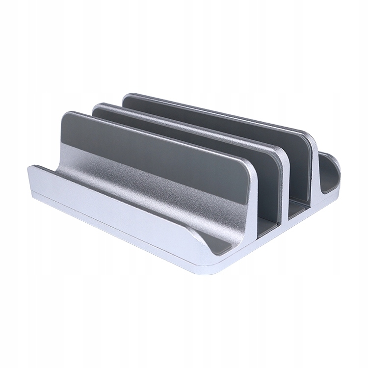 

Stojak Aluminiowy 4 Sloty MacBook iPad Srebrny