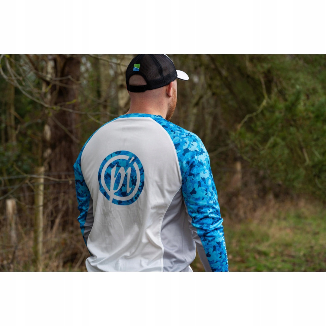 Koszulka Preston Performance Sun Shirt UPF-35 roz. S Rękaw długi rękaw