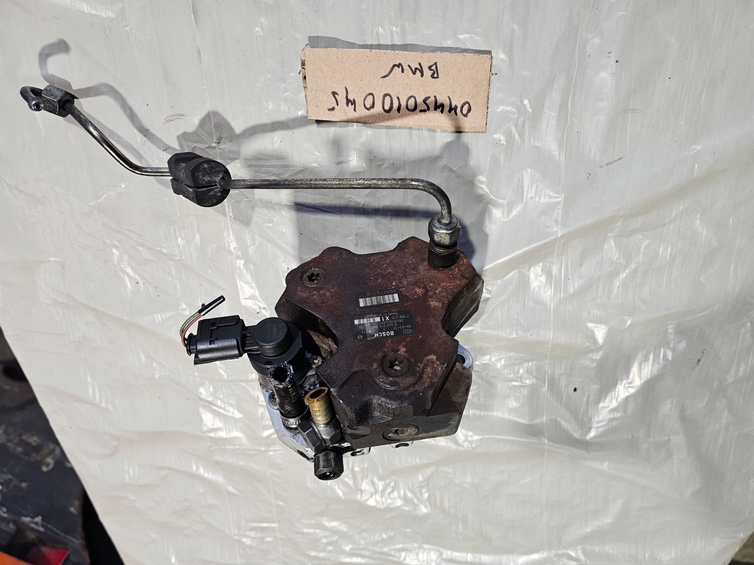 injection pump BMW E87 2.0 D 122KM M47D20 0445010045
