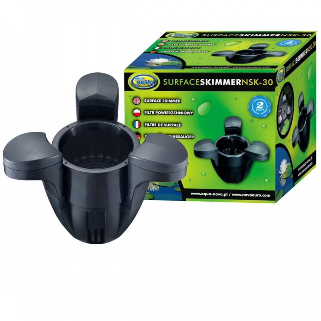 

Aqua Nova Filtr Skimmer Z Pompą do stawu NSK-30