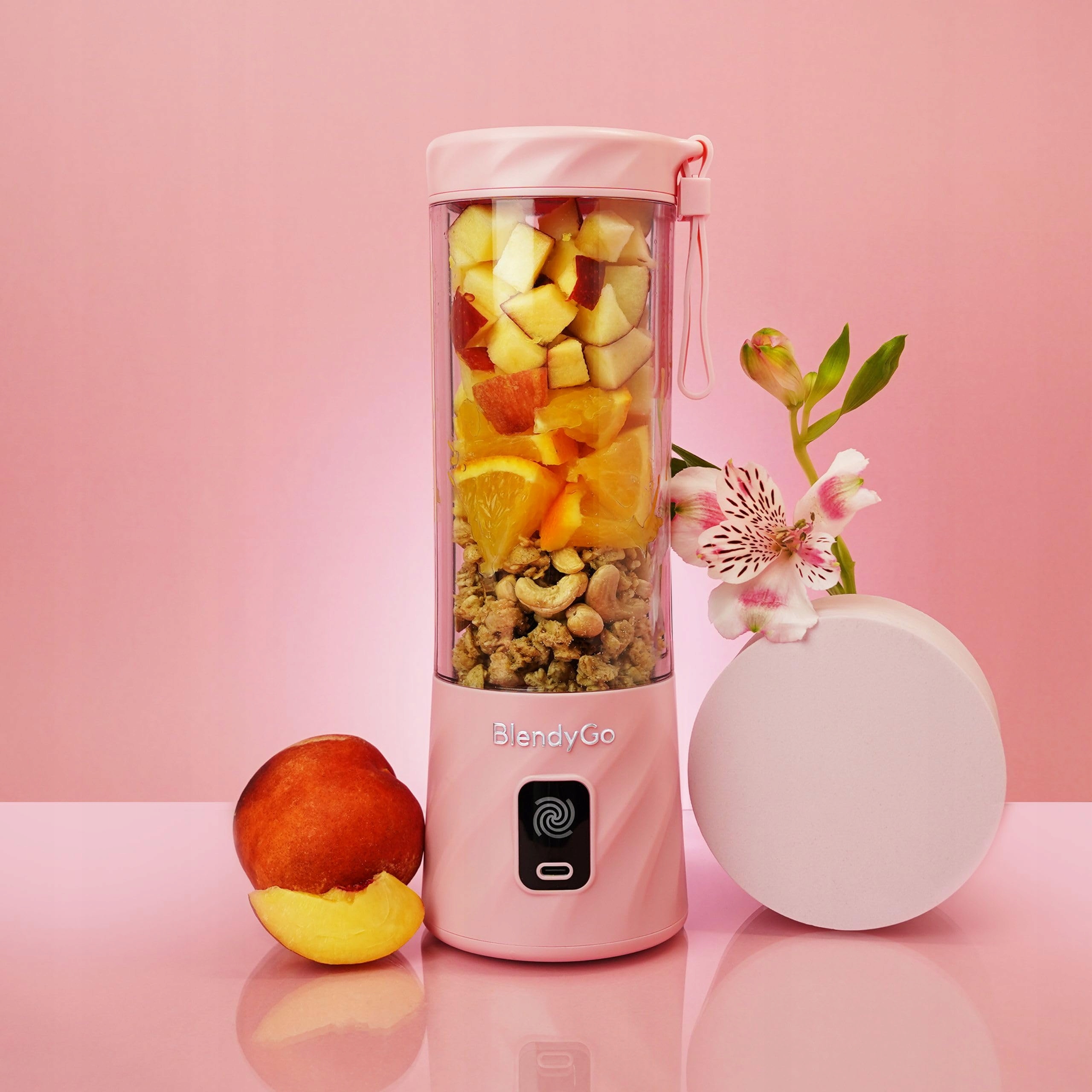 BLENDYGO 3 Blender Do Smoothie Przenośny Mini USB 550 ml BPA Free — miniatura 4