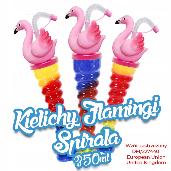 

Kielich Flamingi Spirala 350ml 60 szt.