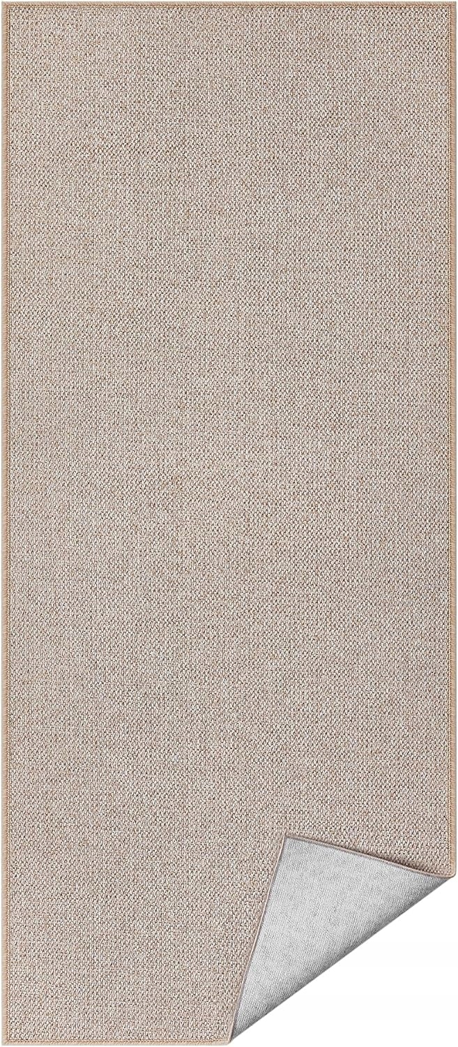 Koberec, 80 x 200 cm, protišmykový, farba Camel Brown Songmics Home