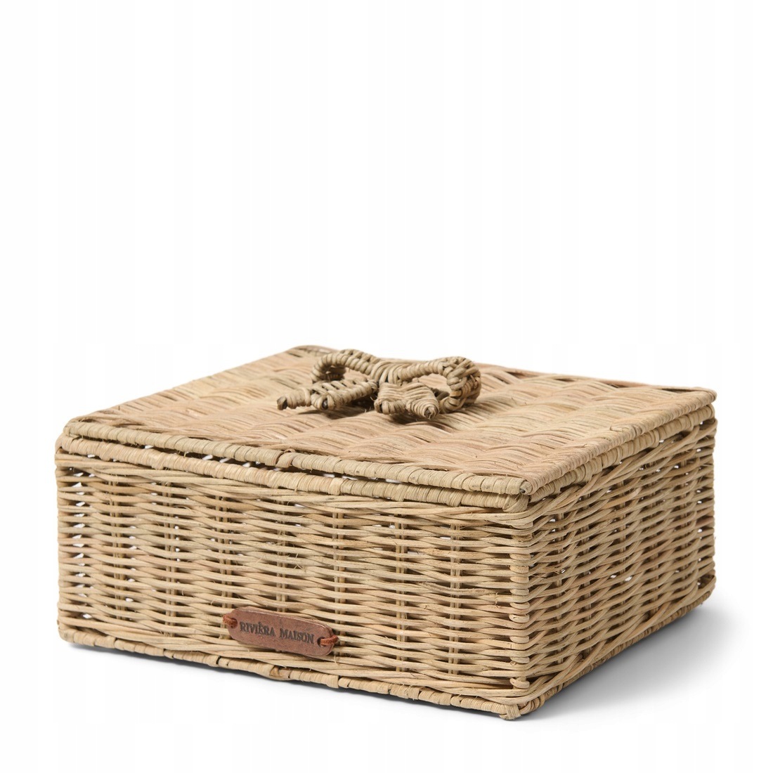Ratanová nádoba s mašlí Rustic Rattan M Rivier