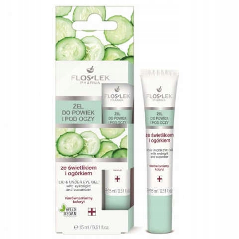 

Flos-lek Żel pod oczy świetlik/ogórek, 15ml