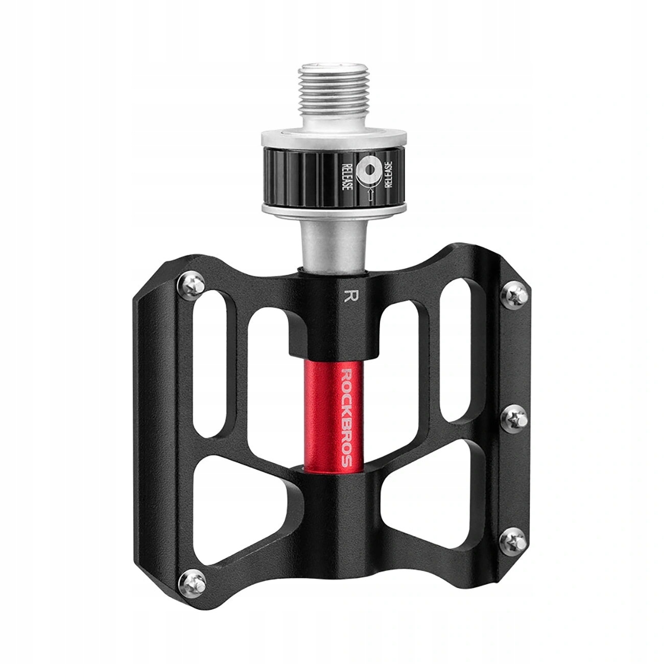 Pedały rowerowe Rockbros K3462F-BK odłączane szybkozłączem czarne