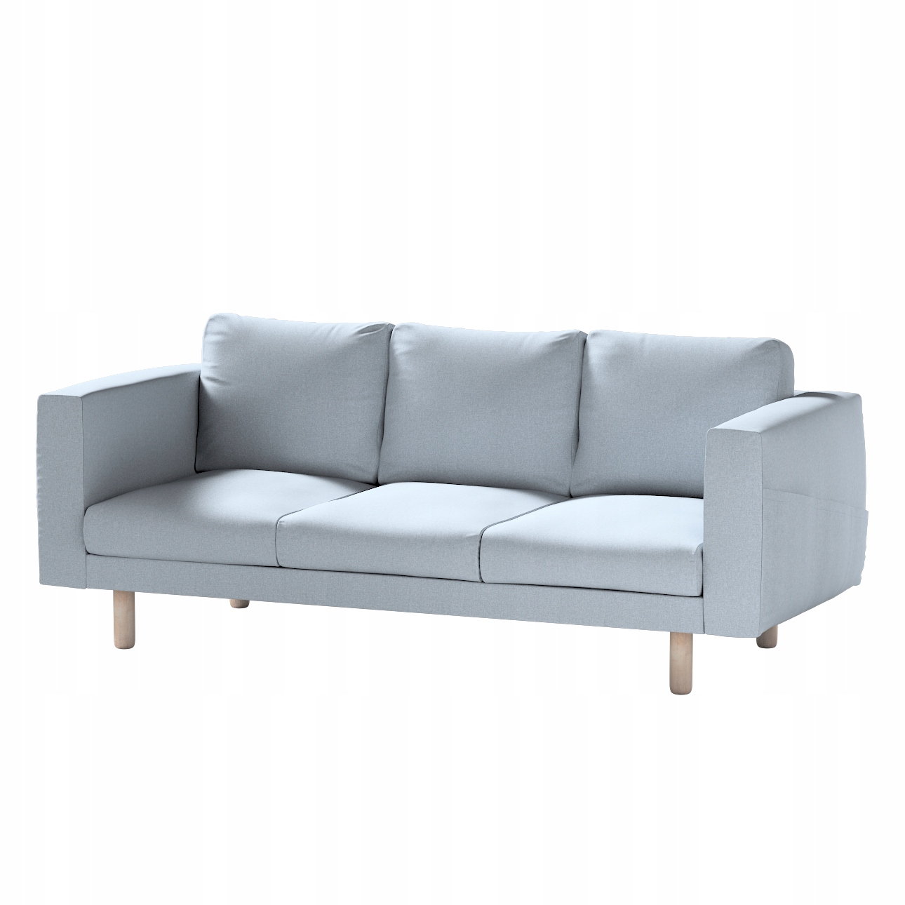 Dekoria potah na 3-místnou pohovku Norsborg Ikea, modrý