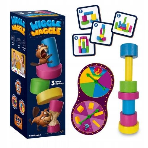 Gra edukacyjna Wiggle Waggle dla dzieci RW2020