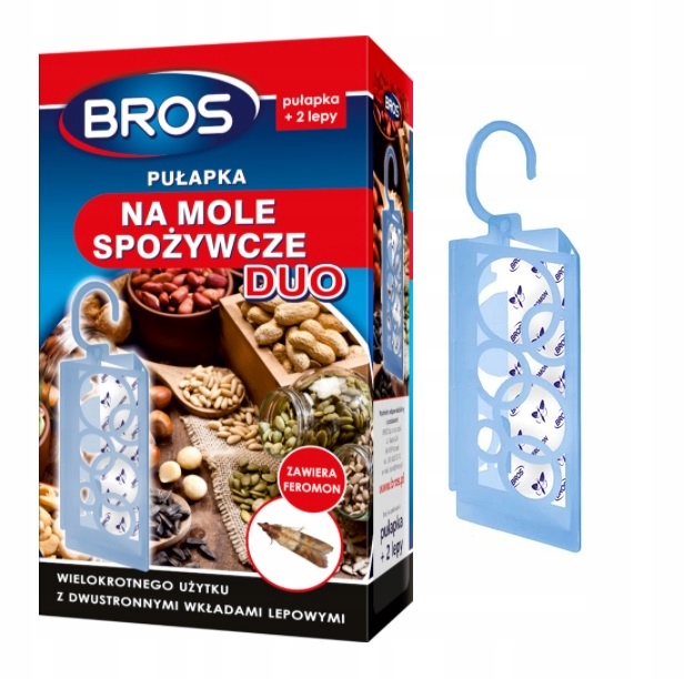 

Bros pułapka lep na mole spożywcze Duo 2 wkłady