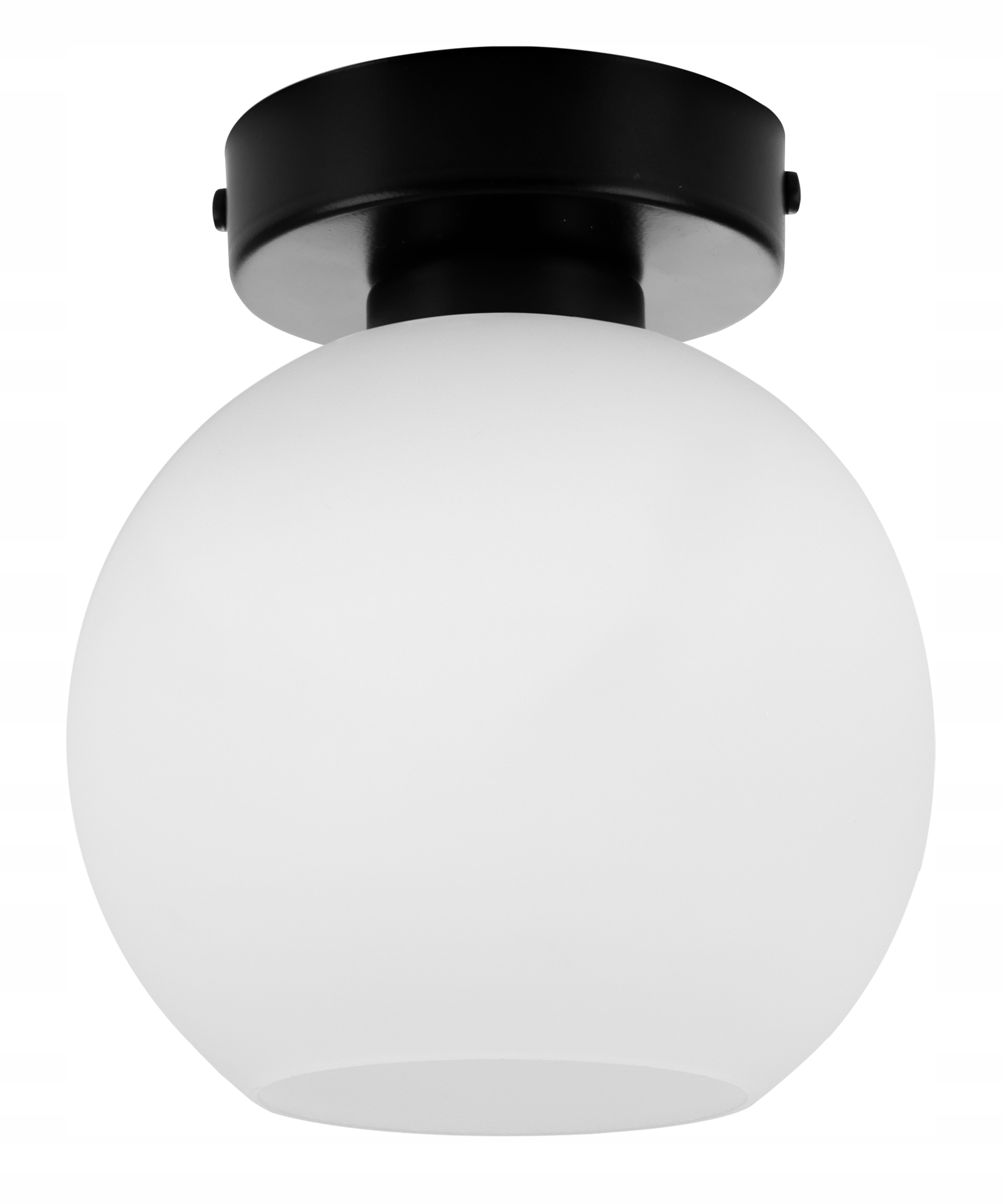 

Klasyczna Lampa Sufitowa Szklany Klosz Kula Led