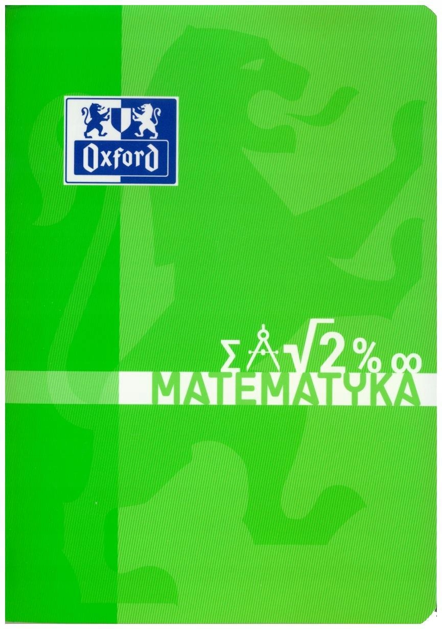 

Zeszyt przedmiotowy Oxford A5 60 kartek Matematyka