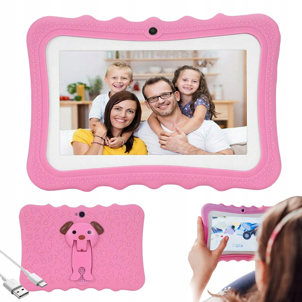 7 Cali Tablet Edukacyjny Dla Dzieci Wi-fi Bluetooth 2500MAH Z 32 Gb Pamięci
