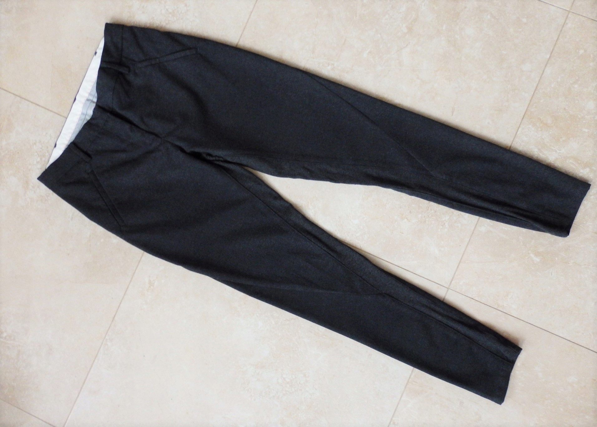 5 ELEGANCKIE SZARE SPODNIE R. 26 Marka inna