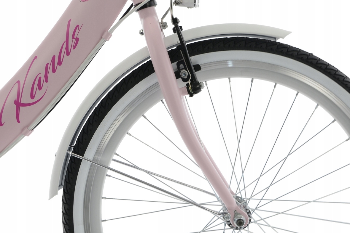 Rower Kands 24 Amelka różowo-biały 14