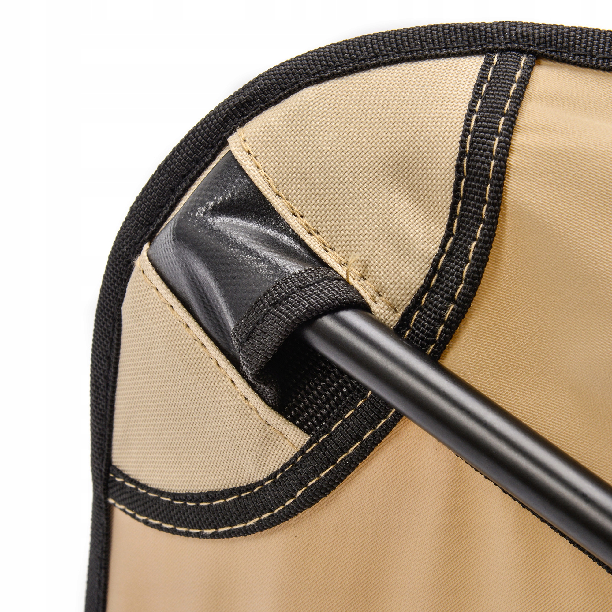 KRZESŁO SKŁADANE TURYSTYCZNE OGRODOWE FOTEL METEOR SCHELP z oparciem beżowy Kolor dominujący beże i brązy