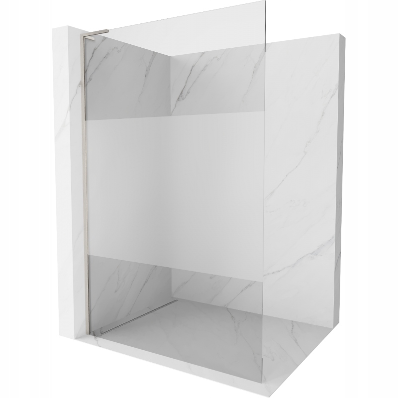 Mexen Kioto L sprchová stěna Walk-in 80 x 200 cm, transparentní/mléčná, kar