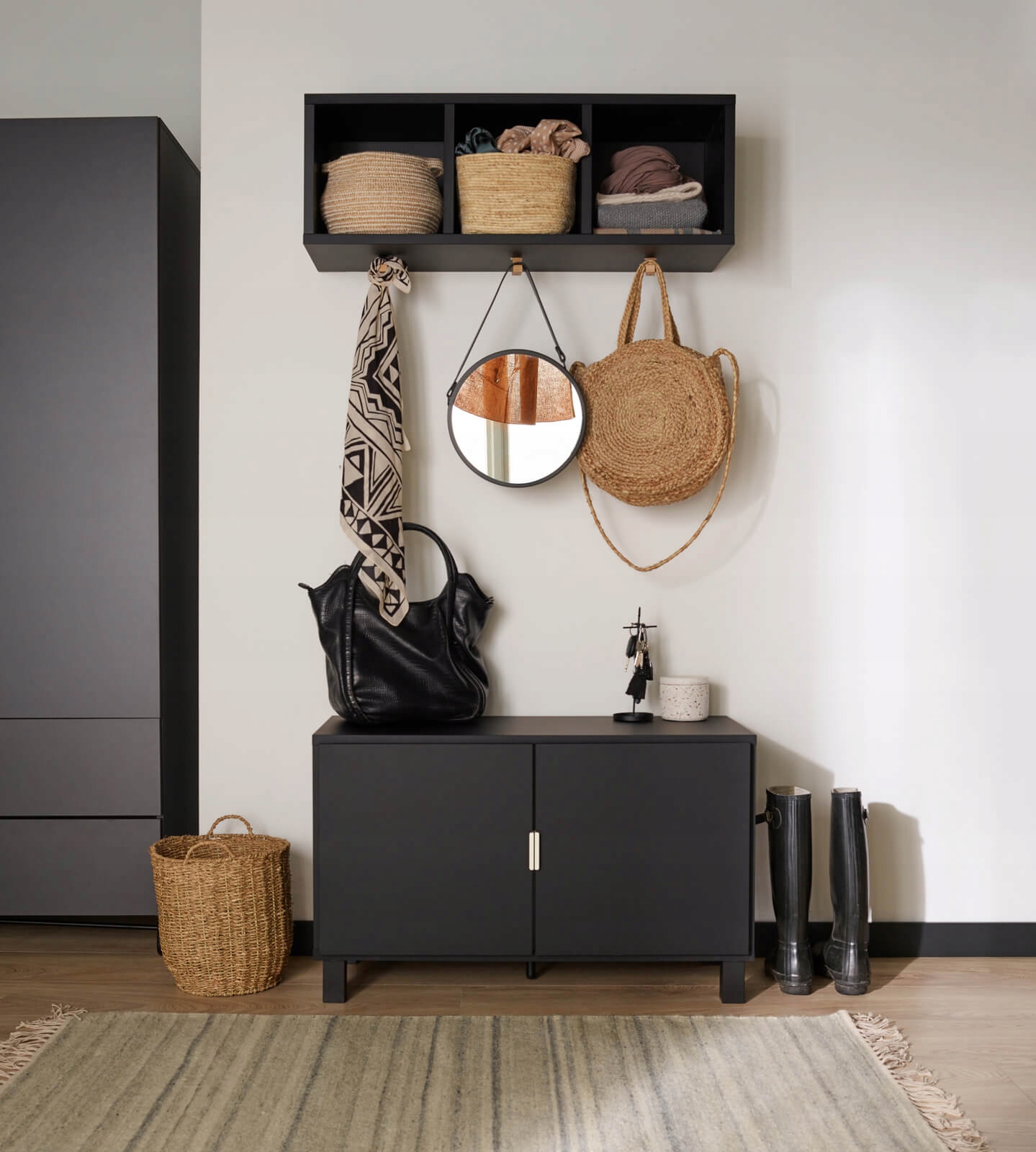 CZARNA MATOWA LISTWA listwy przypodłogowa PCV 8cm ESP206 VOX ESPUMO Kod producenta ESP 206