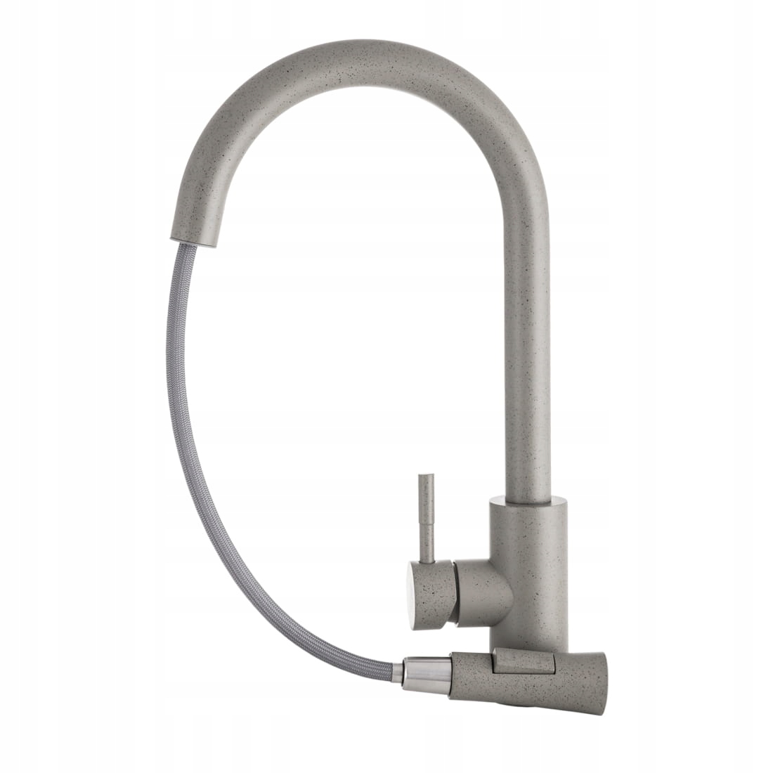 Kuchynská batéria s výsuvným výtokom Taru Šedá