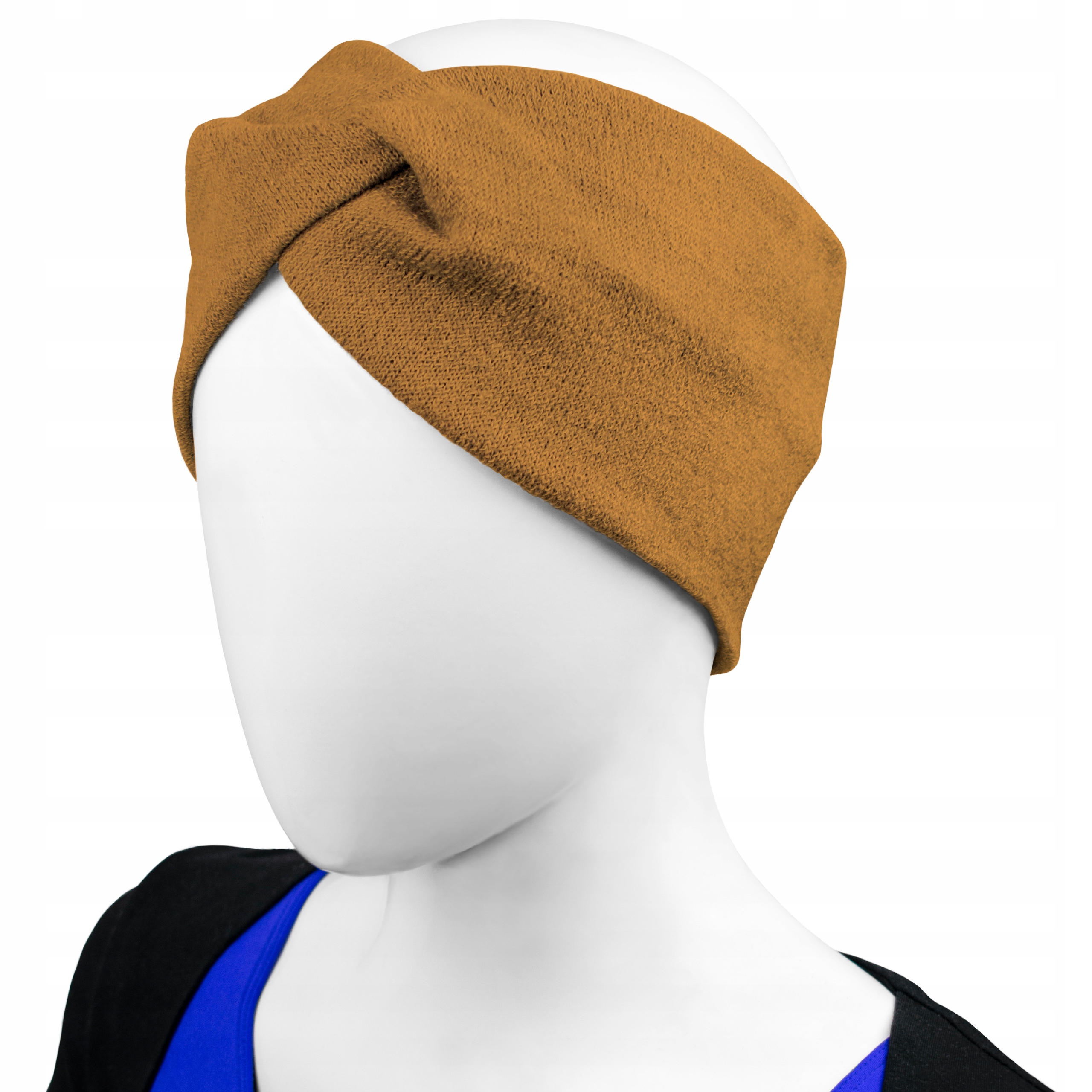 

Damski turban opaska dzianinowa twist na jesień