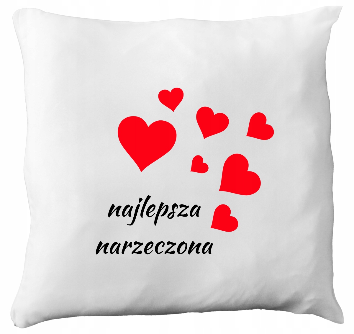 

Poduszka dla narzeczonej narzeczona +imię1
