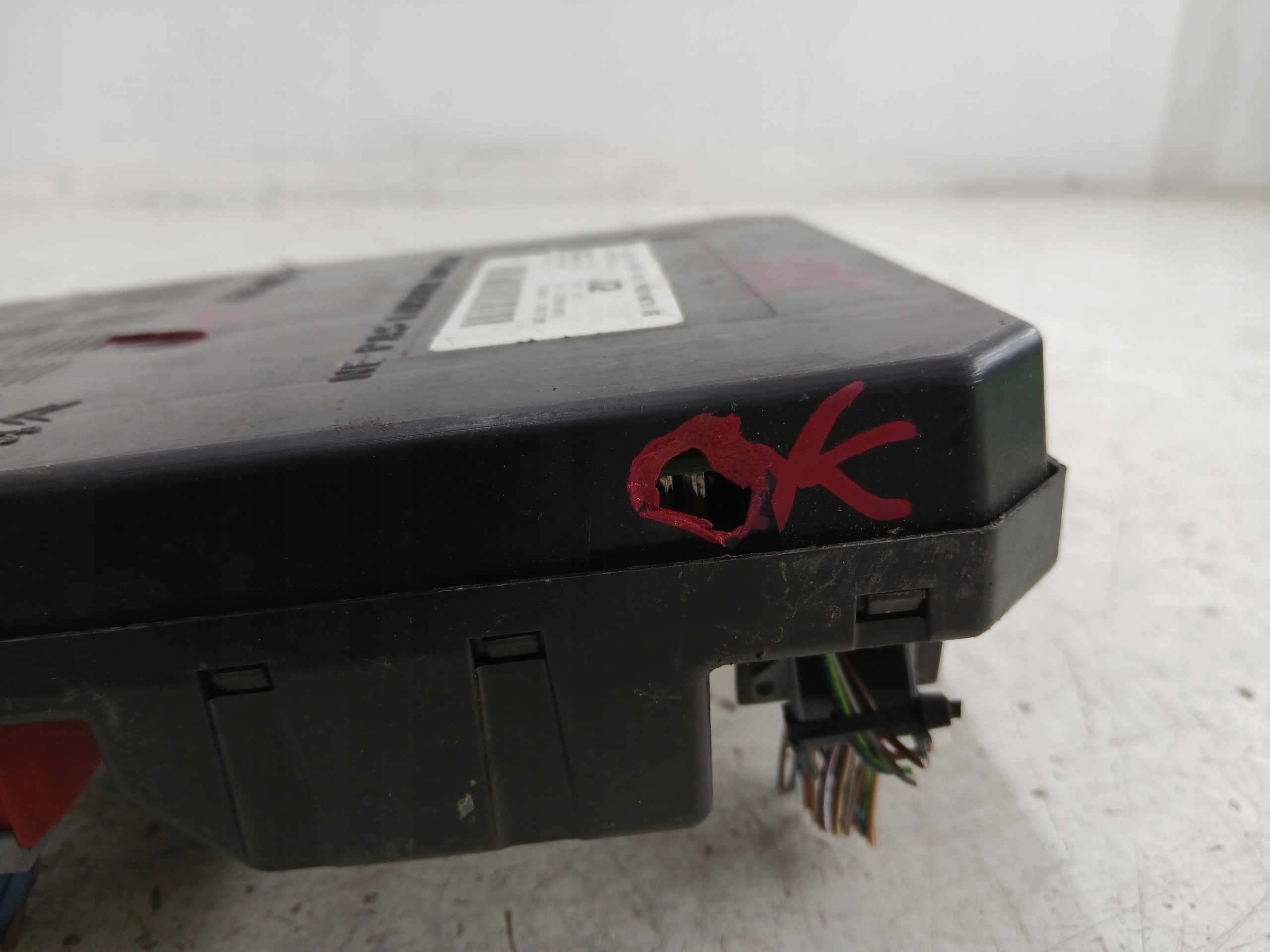 PEUGEOT 307 Module fusibles 9651196780