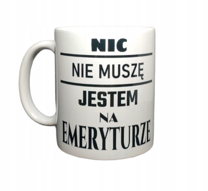 

Kubek emeryta, 330 ML