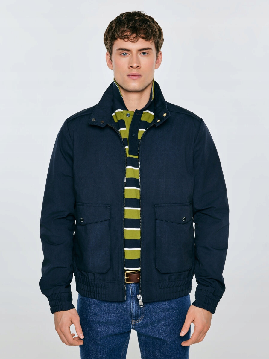 Big Star Pánská větrovka Chakan modrá 403 XXL