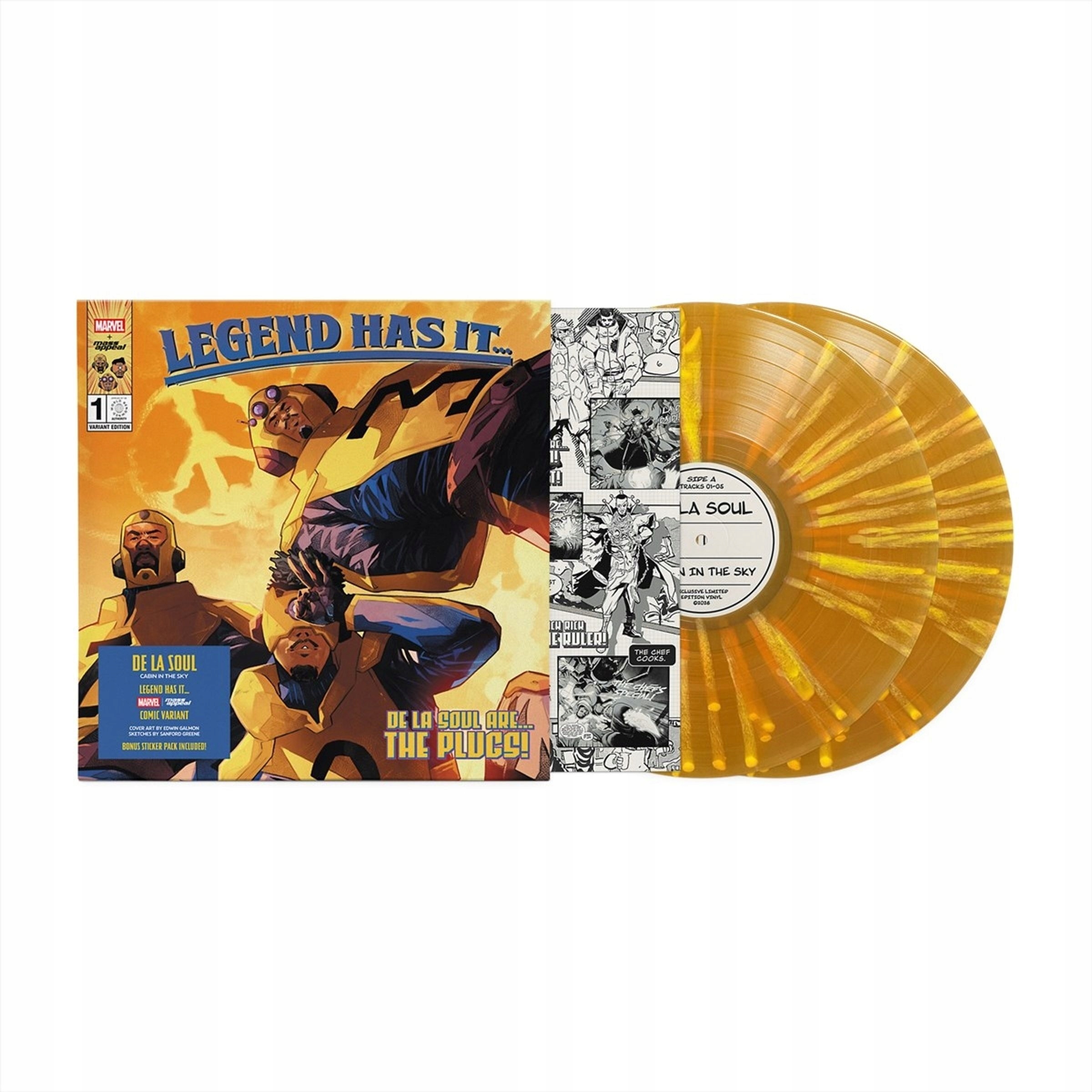 De La Soul Cabin In The Sky (Marvel Variant Vinyl) 2LP 2xWINYL