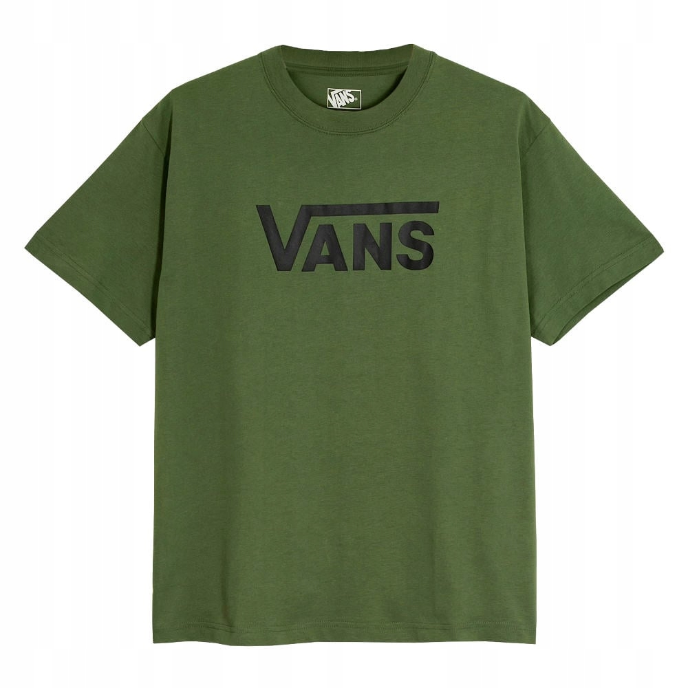 Sportovní tričko Vans Classic Ss Tee Zelené Pánské Tričko VN000RA1EN L