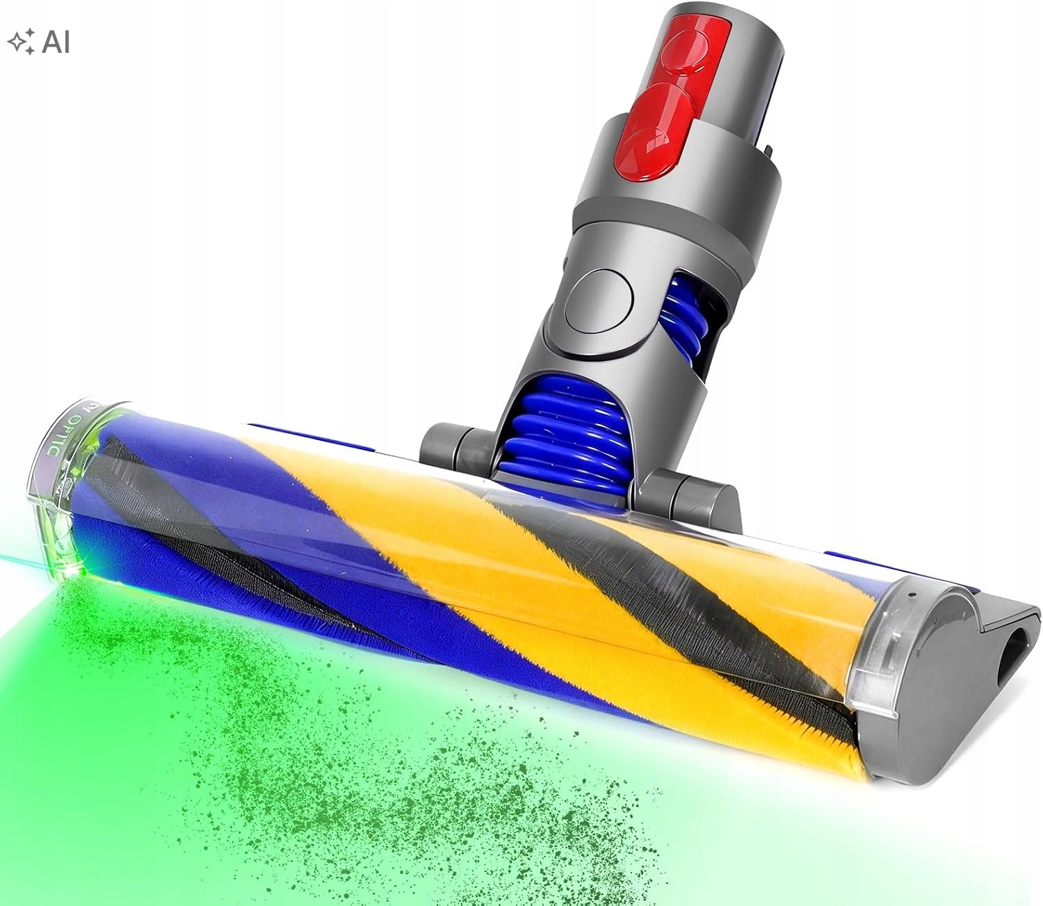 Péřová optická hlavice pro vysavač Dyson V7 V8 V10 V11 V15 elektro