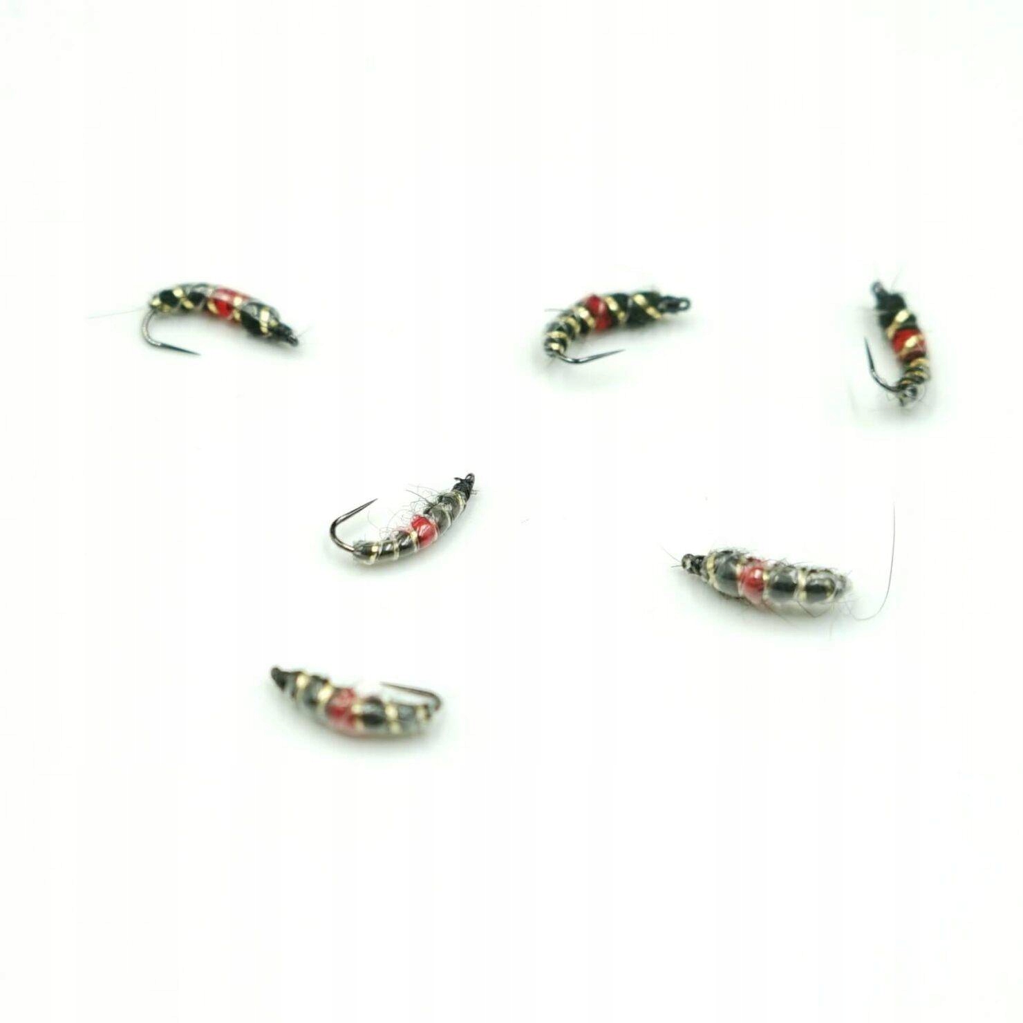 Nimfa Czech Nymph Wp Olive/Red hak #12