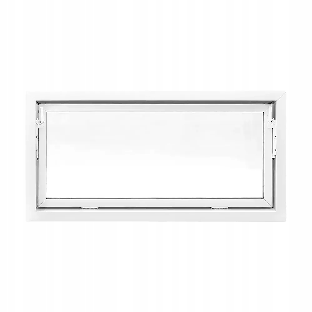 Okno PCV Inwentarskie Gospodarcze Okno na wymiar do piwnic 1200X600mm Białe Szerokość 1200 mm