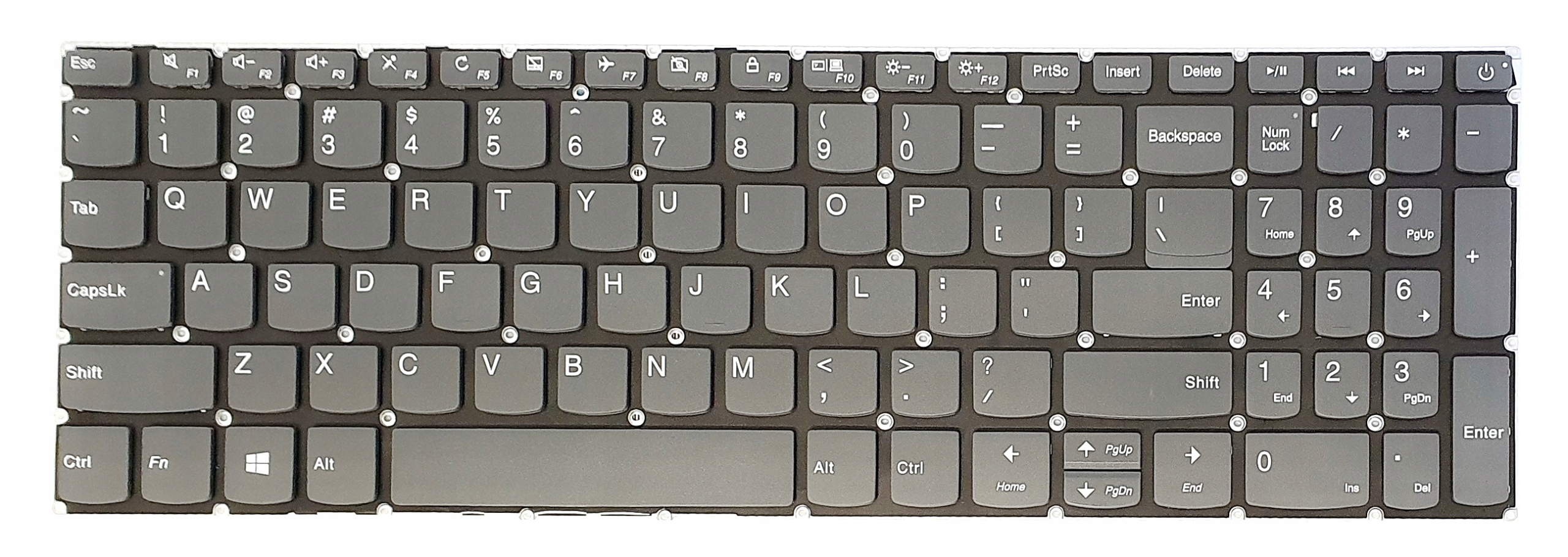 Klávesnice Pro Lenovo Ideapad 3-17IIL05 3-17IML05 S Led Podsvícením V17-IIL