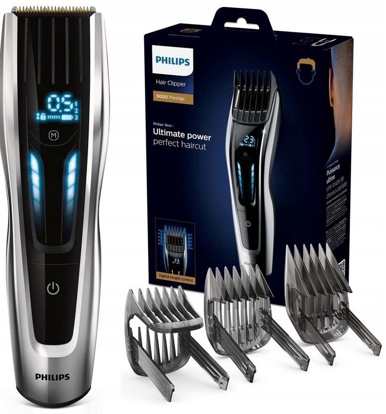 PROFESJONALNA MASZYNKA DO GOLENIA WŁOSÓW GOLARKA DO GOLENIA PHILIPS PRO9000 Marka Philips