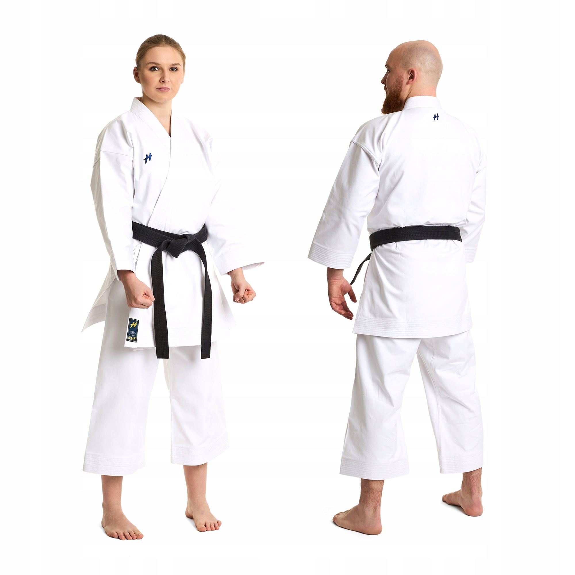 Karategi Hook Fighting Karate Ready to Competition zawodnicze biały 190 c