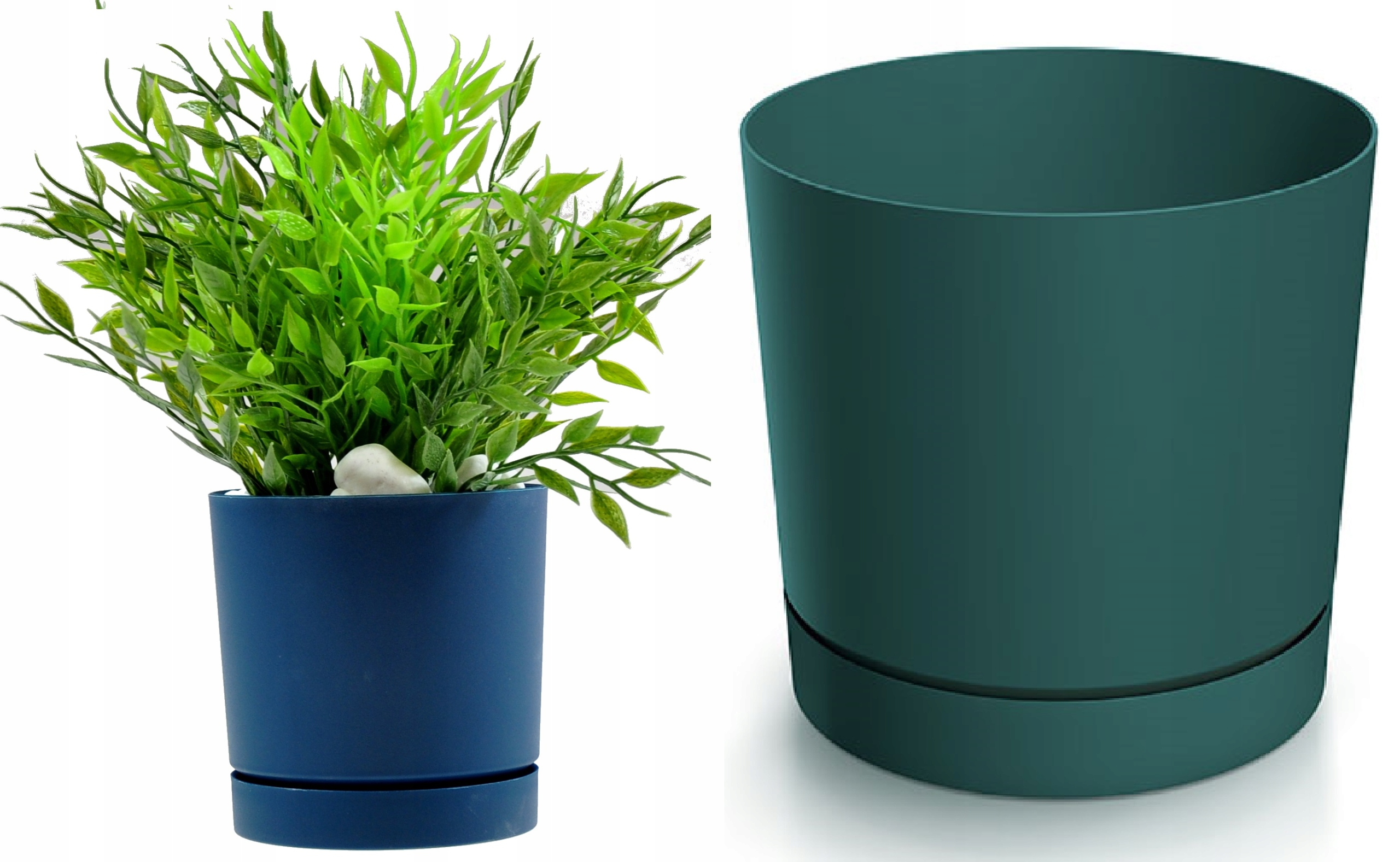 

Doniczka z Podstawką Do Kwiatka Głębia Oceanu 180