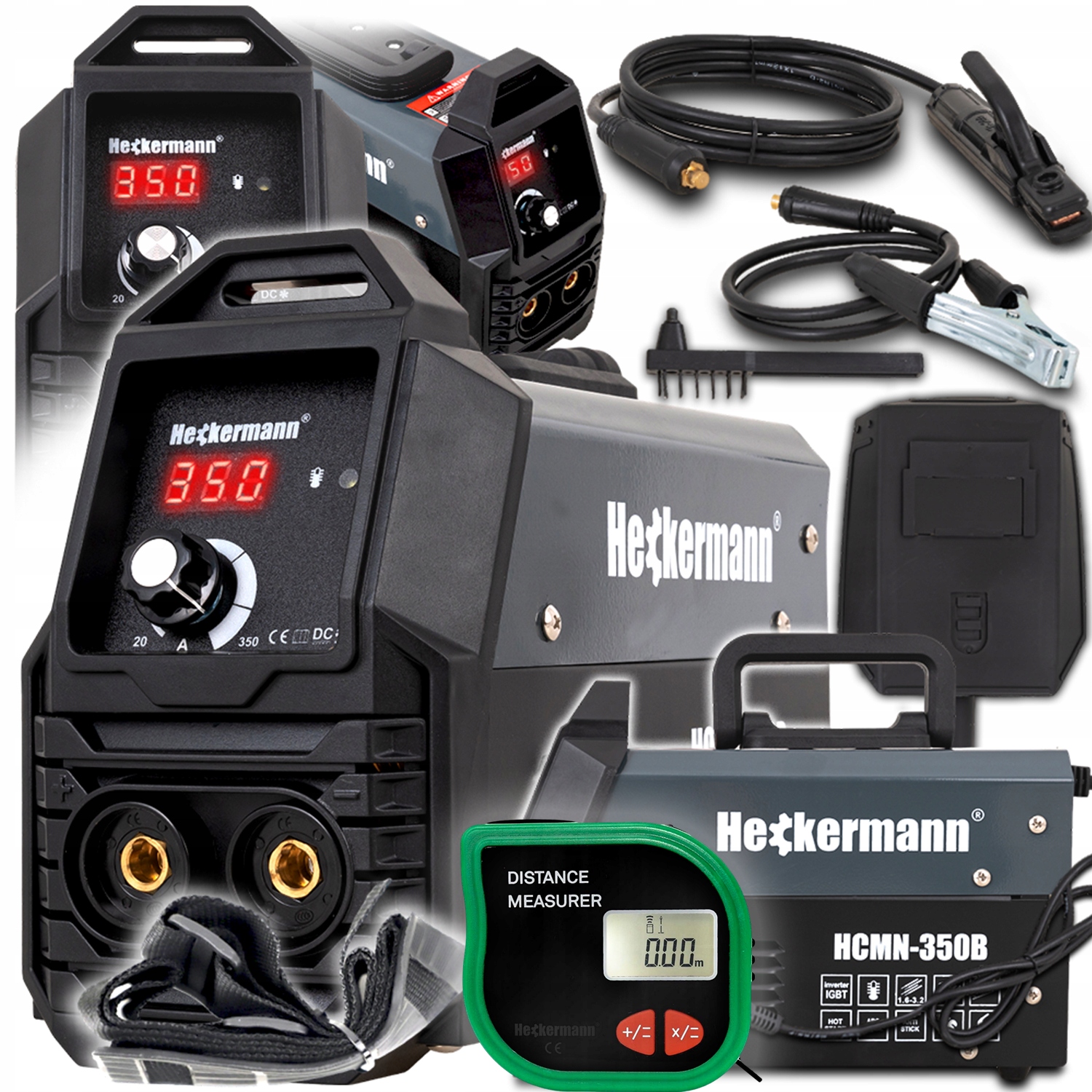 SPAWARKA INWERTOROWA MOCNA IGBT LCD MMA 330A IP12S 85% + MIARKA ZESTAW