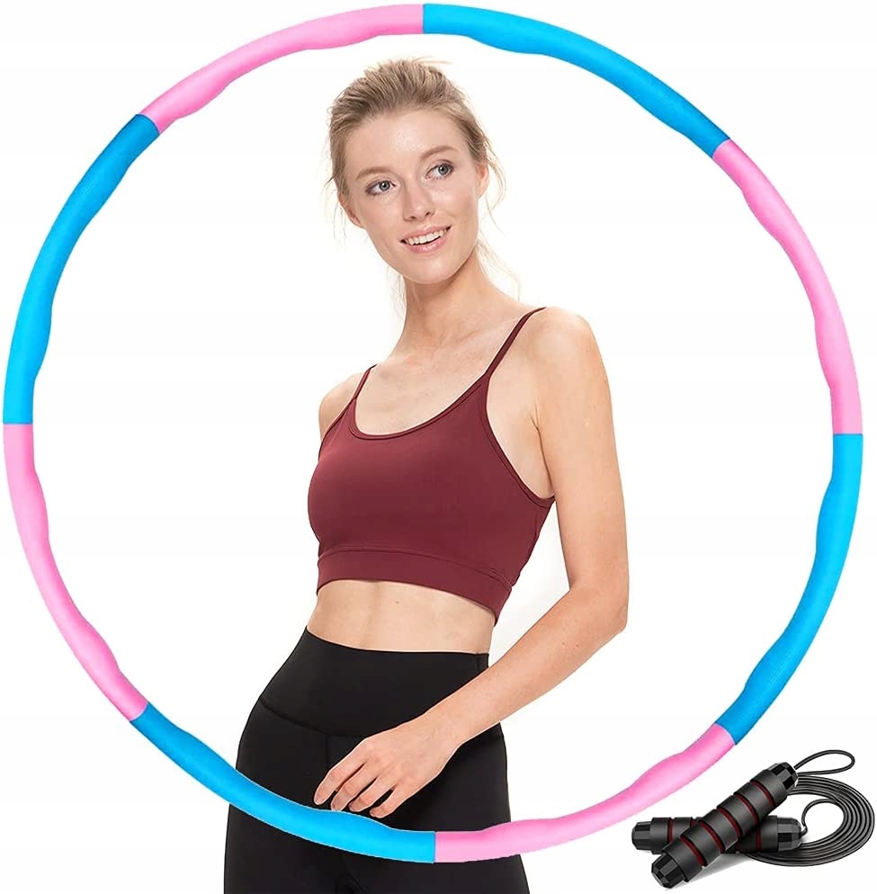 Hula hop klasyczne newlemo 95 cm + skakanka