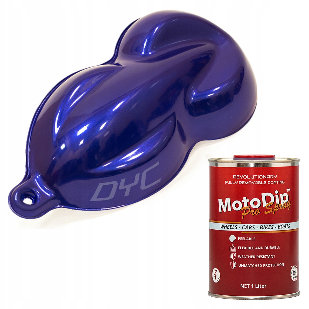Moto Dip MotoDip Electric Blurple perleťový mat 1 litr s podkladem