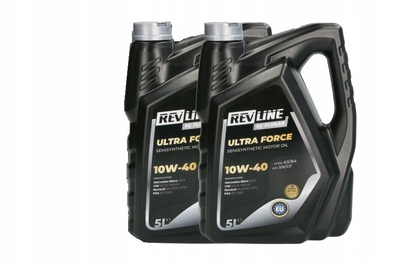 2x Olej silnikowy 10W40 Revline Ultra Force 5L Vw 505.00 A3 B3 B4 10L