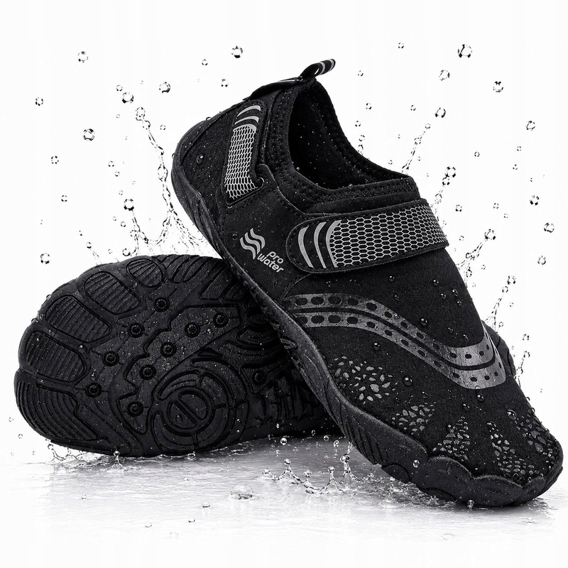 Buty Do Wody Męskie Sporty Wodne Prowater PRO-26-48-118M Czarne 44