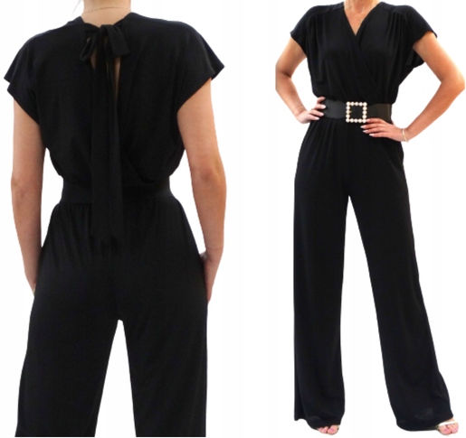 Kombinezon kopertowy ,szerokie nogawki r.44 (34-52