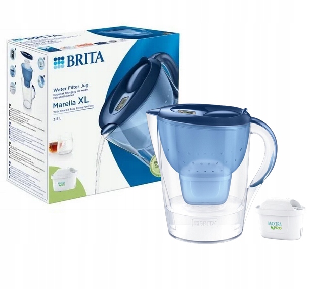 Dzbanek filtrujący Brita Marella XL 3,5 l niebieski z 1 wkładem Maxtra Pro
