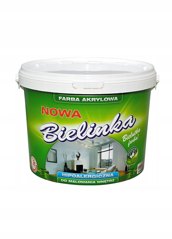 

Bielinka farba akrylowa do ścian i sufitów 5l