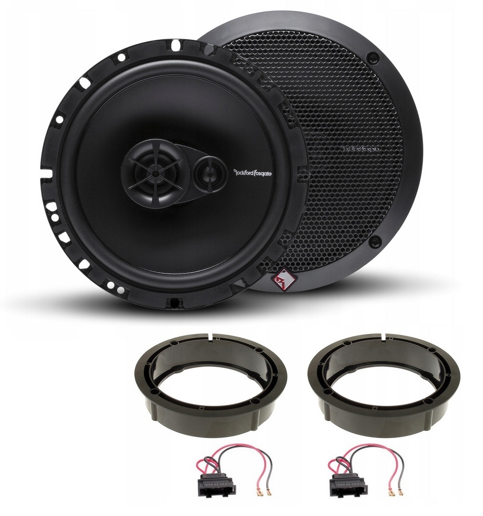 Basové reproduktory 165 mm Vw Golf 6 Jetta Tiguan Touran Rockford Fosgate R165x3